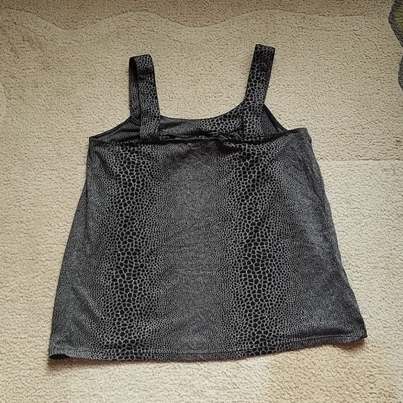 Express snakeskin print black and white tank - Picture 5 of 5